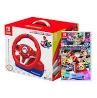 Volante Timon Nintendo Switch Mario Kart Pro + Mario Kart 8